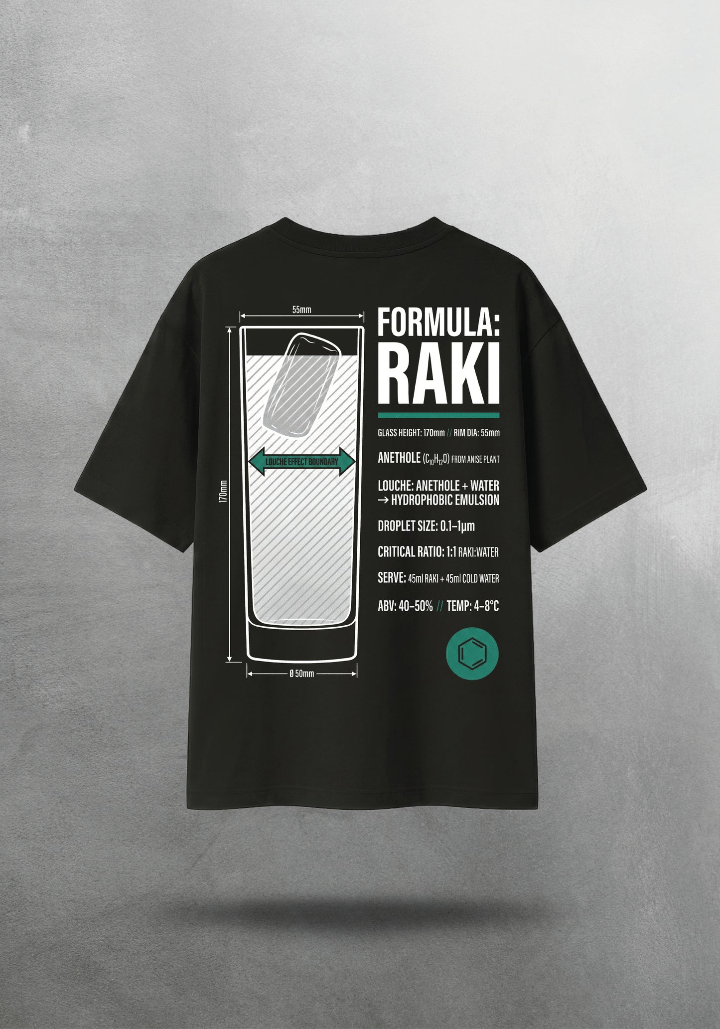Mr.B Rakı Tişörtü · tişört arka yüz