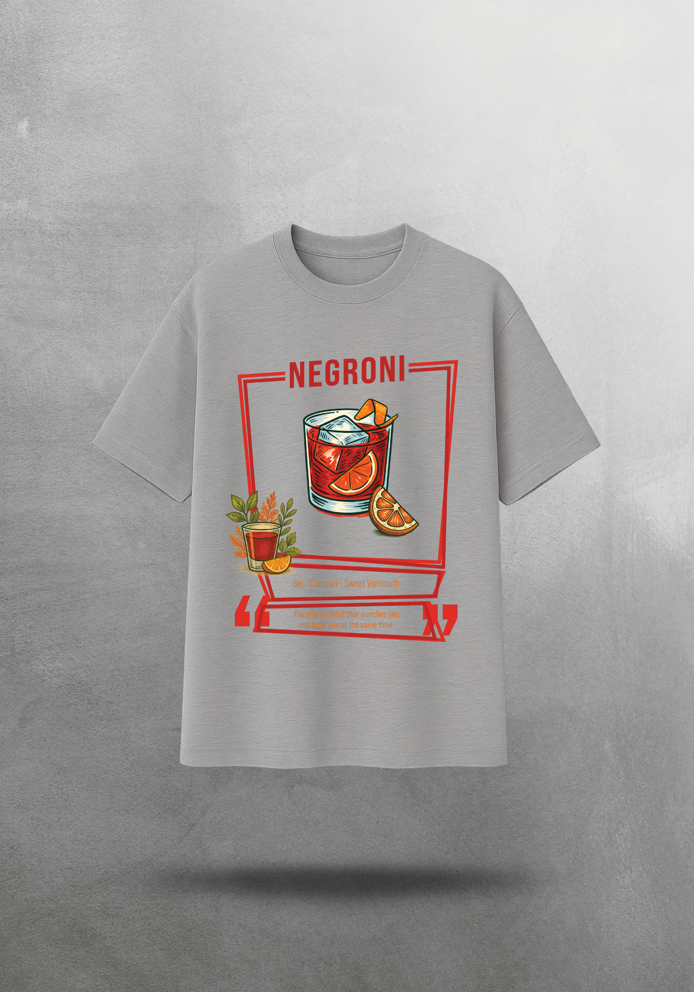 Kokteyl temalı unisex oversize tişört – Martini Kokteyl, minimal, klasik kokteyl, siyah, bej, krem, açık gri, gri, yeşil, haki, bordo, relax