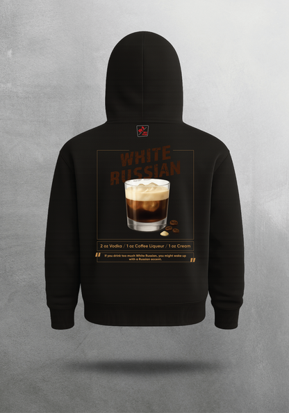 Mr.B White Russian Hoodie · Siyah · hoodie arka yüz