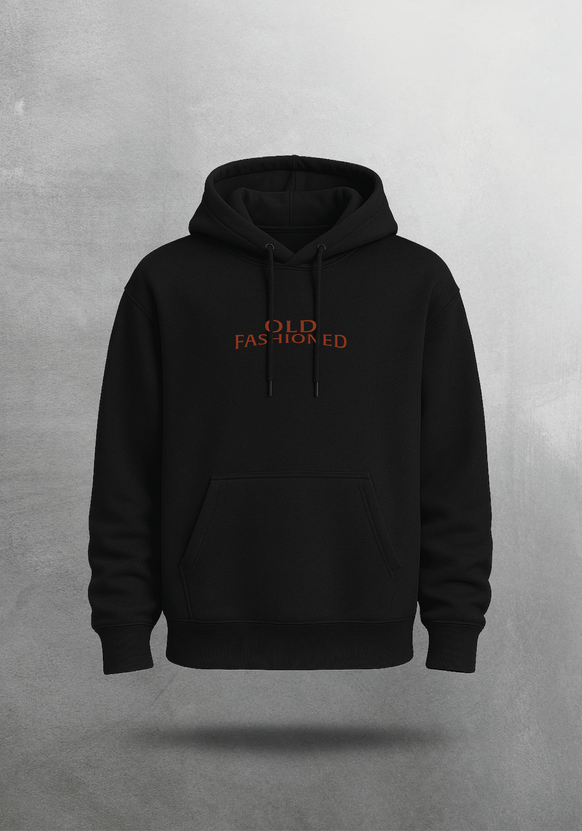 Mr.B Old Fashioned Hoodie · Siyah · hoodie ön yüz