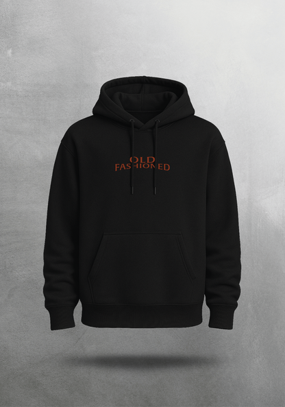 Mr.B Old Fashioned Hoodie · Siyah · hoodie ön yüz