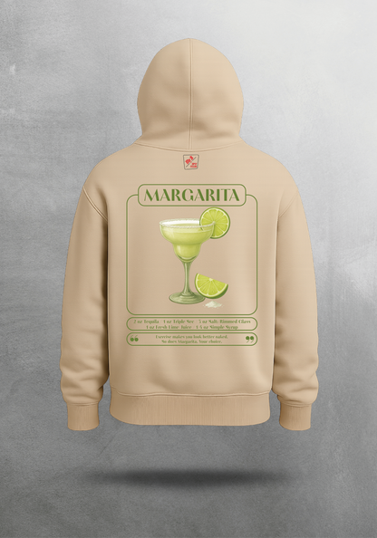 Mr.B Margarita Hoodie · Bej · hoodie arka yüz
