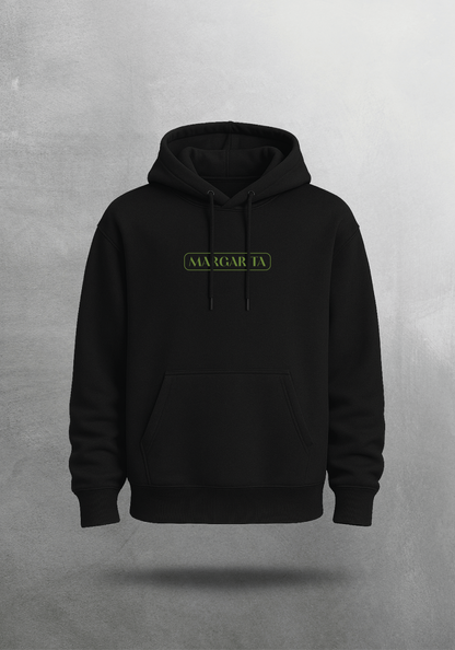 Mr.B Margarita Hoodie · Siyah · hoodie ön yüz