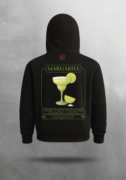 Mr.B Margarita Hoodie · Siyah · hoodie arka yüz