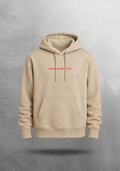 Mr.B Cosmopolitan Hoodie · Bej · hoodie ön yüz