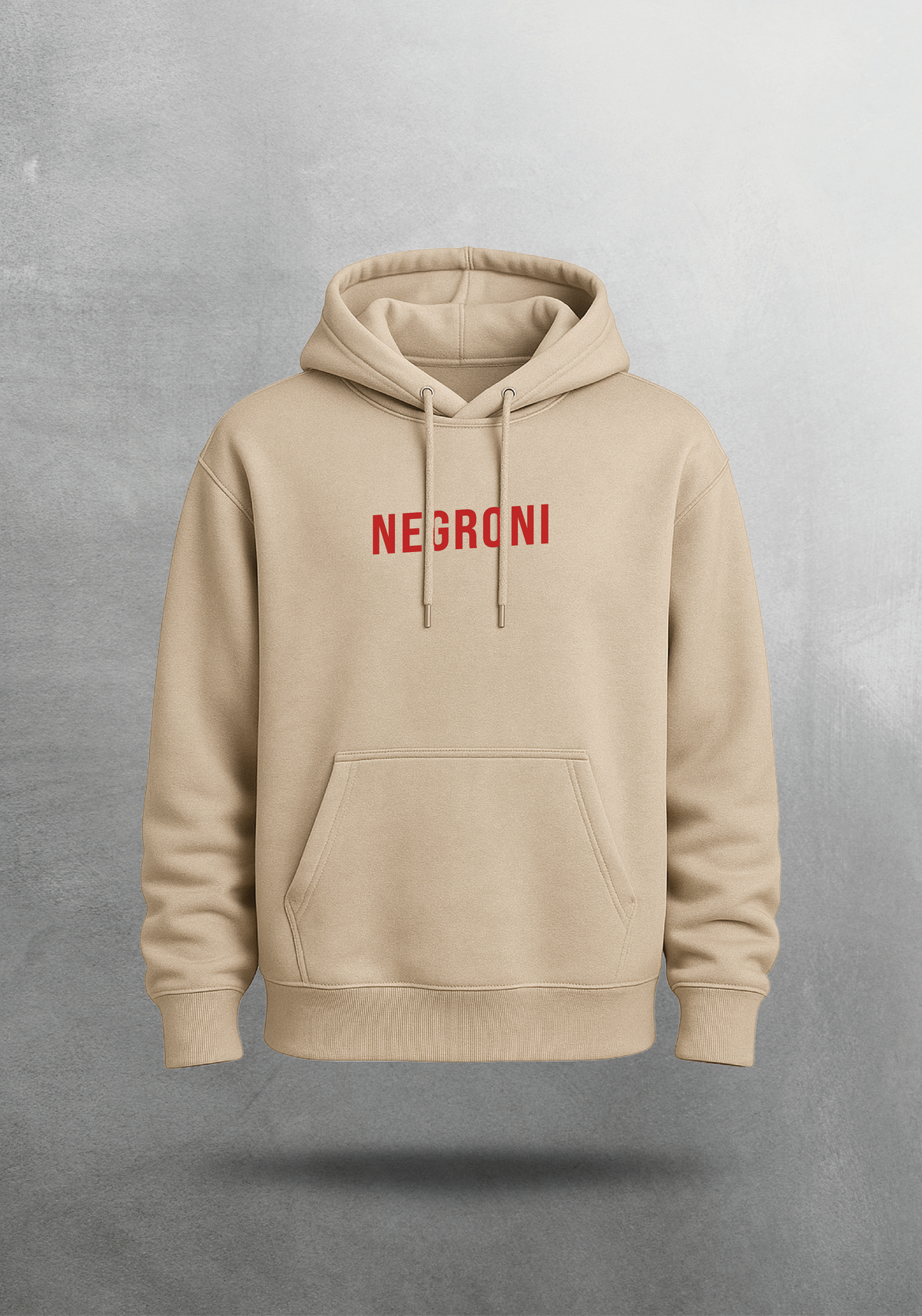 Mr.B Negroni Hoodie · Bej · hoodie ön yüz