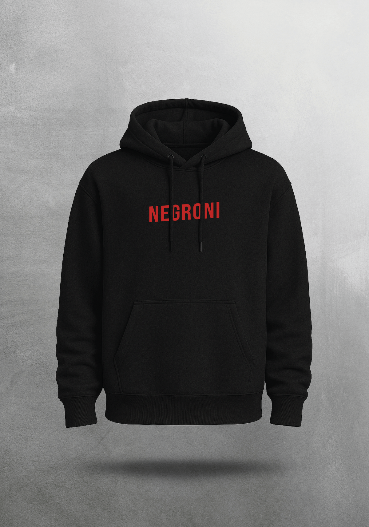 Mr.B Negroni Hoodie · Siyah · hoodie ön yüz