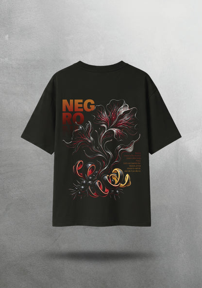 Mr.B Negroni — Biomorphism Koleksiyonu · tişört arka yüz — Juniperus & Citrus Aurantium