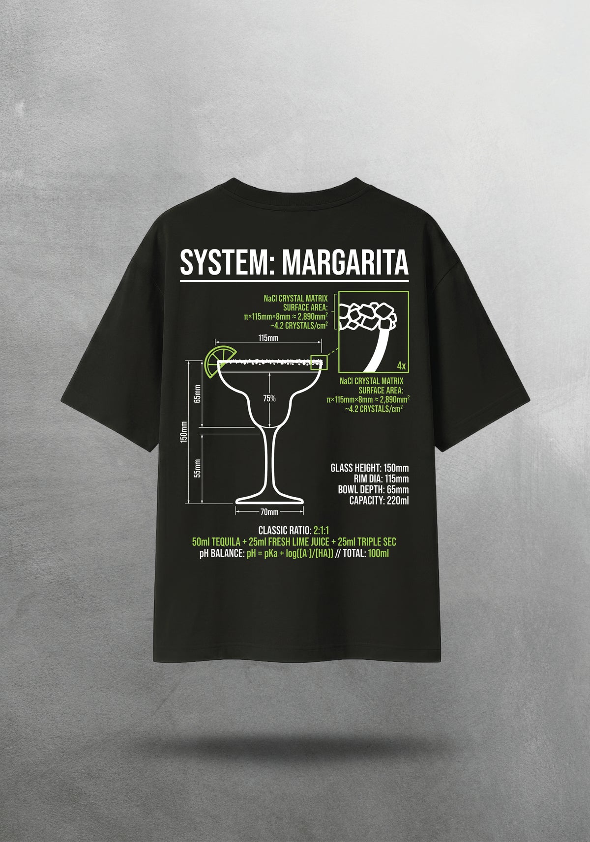 Mr.B Margarita Tişörtü · tişört arka yüz
