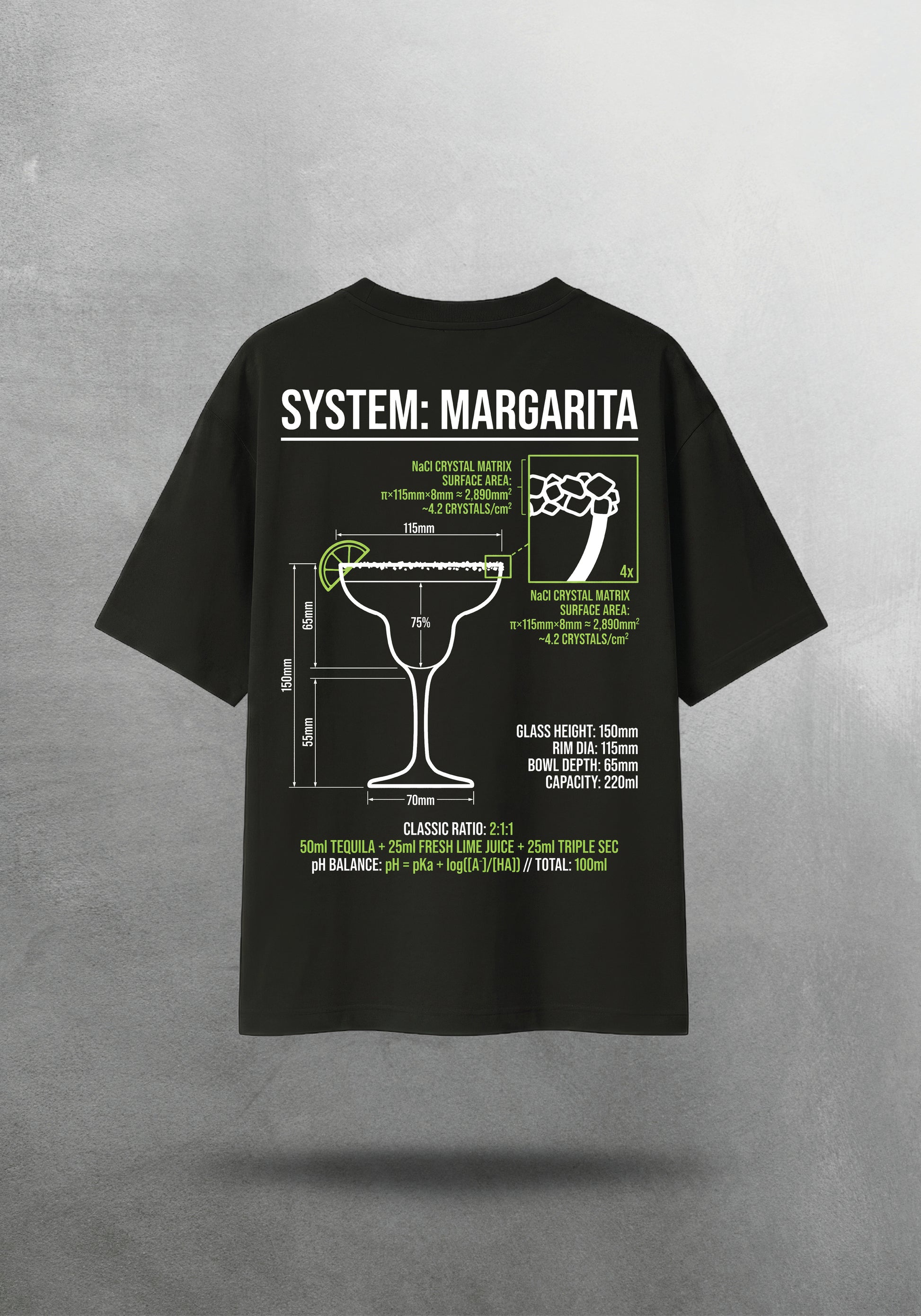 Mr.B Margarita Tişörtü · tişört arka yüz