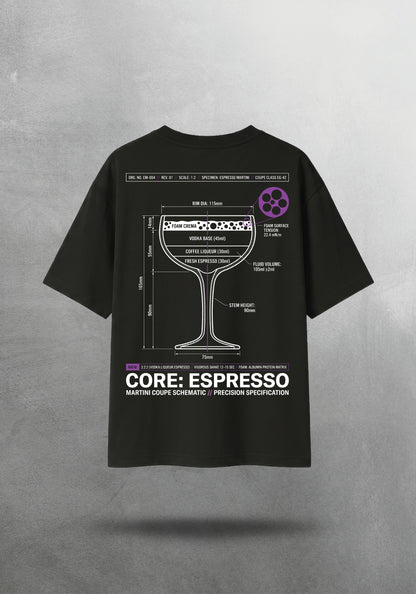 Mr.B Espresso Martini Tişörtü · tişört arka yüz