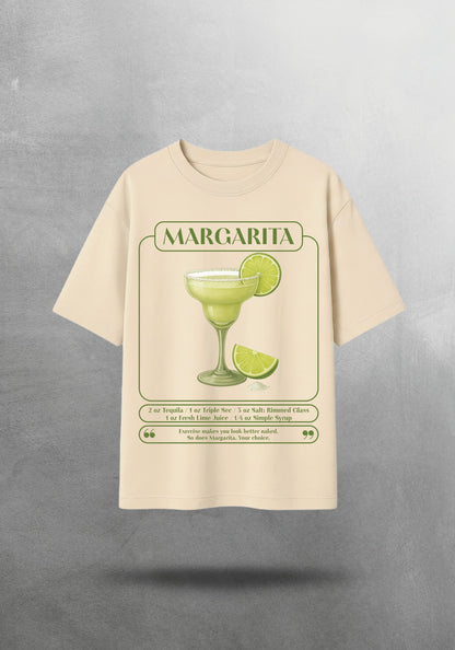 Mr.B Margarita Tişörtü · Bej · tişört ön yüz