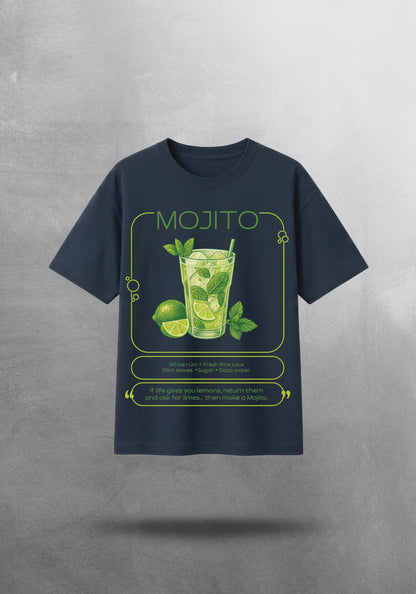 Mr.B Mojito Tişörtü · Lacivert · tişört ön yüz