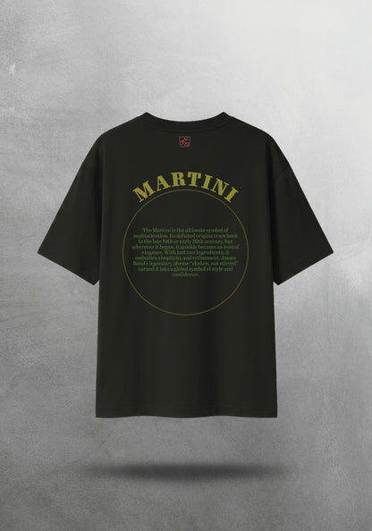 Mr.B Martini Tişörtü · Siyah · tişört arka yüz