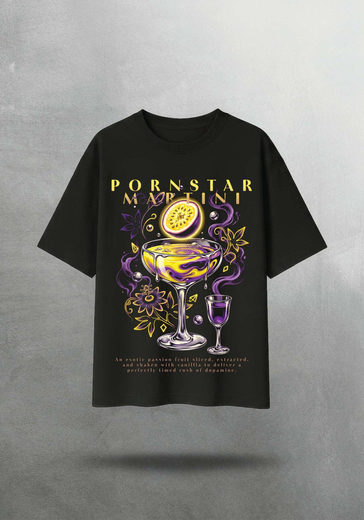 Mr.B Pornstar Martini Tişörtü · tişört ön yüz