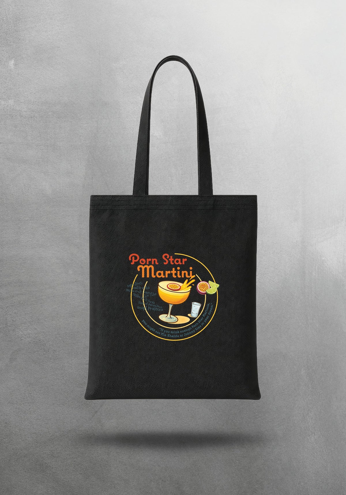 Mr.B Pornstar Martini Bez Çanta – Siyah | Gabardin 35×40 cm · çanta ön yüz