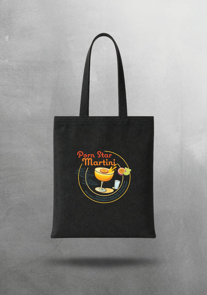 Mr.B Pornstar Martini Bez Çanta – Siyah | Gabardin 35×40 cm · çanta ön yüz