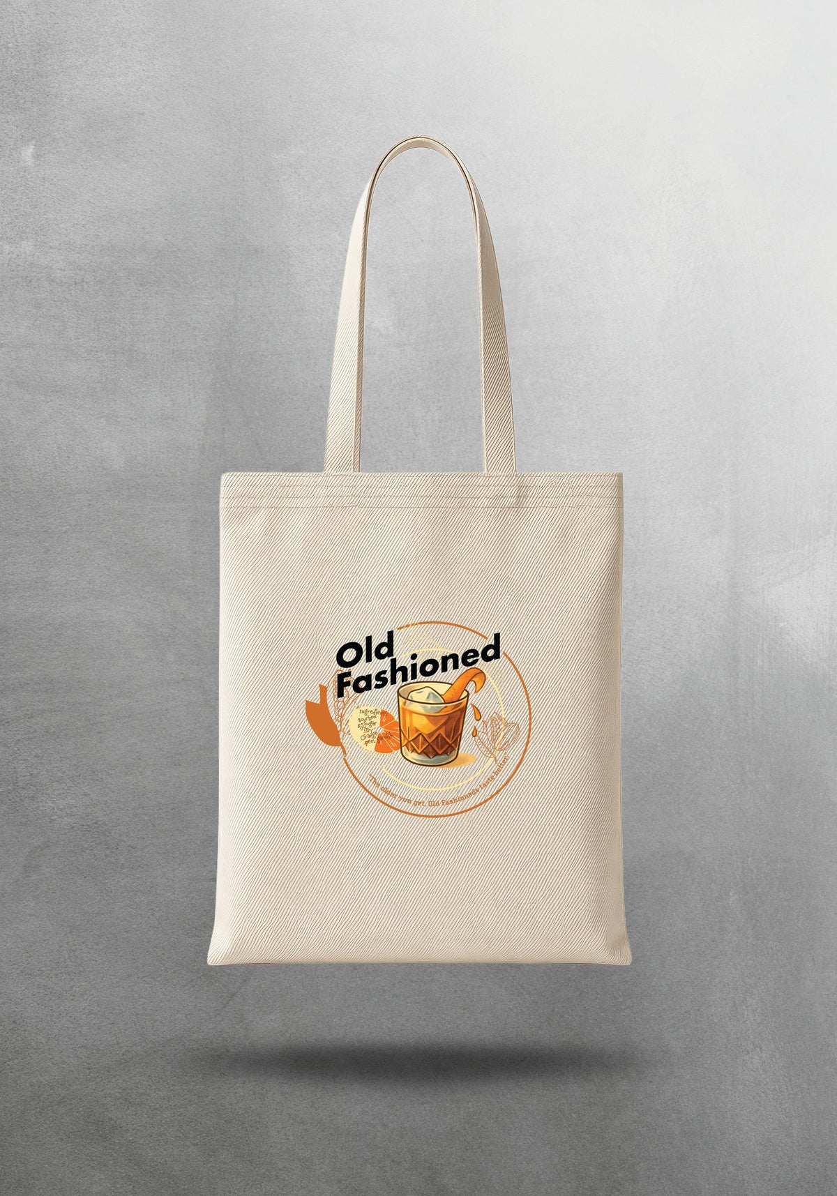 Mr.B Old Fashioned Bez Çanta – Ham | Gabardin 35×40 cm · çanta ön yüz