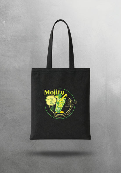 Mr.B Mojito Bez Çanta – Siyah | Gabardin 35×40 cm · çanta ön yüz